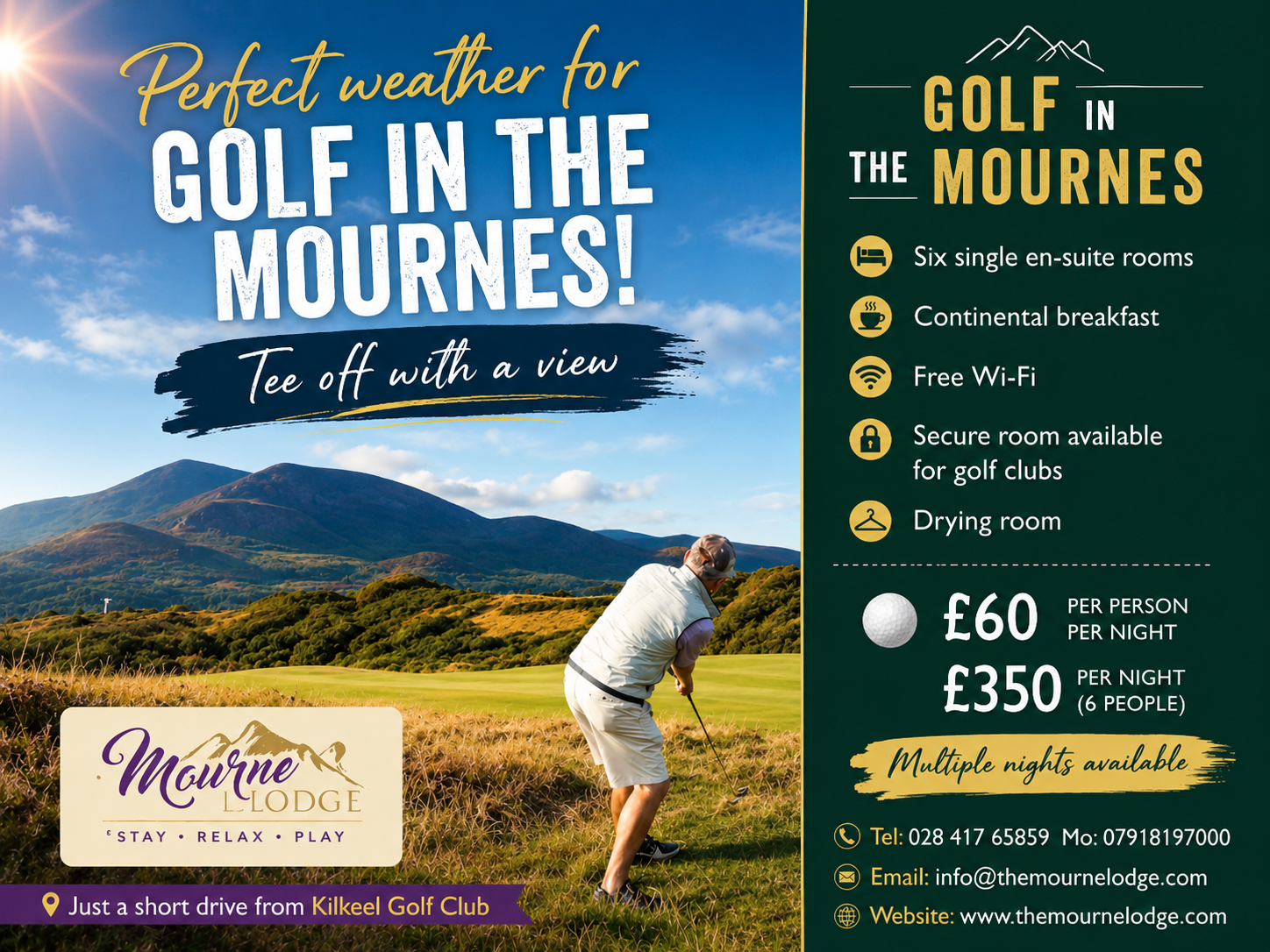 Golf in the Mournes